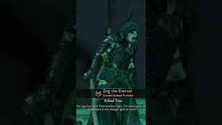 Zog calls out Celebrimbor! #shadowofwar