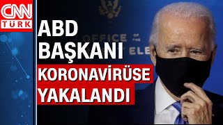 ABD Başkanı Joe Biden koronavirüse yakalandı!
