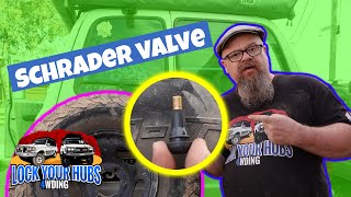 4x4 Tyre Schrader Valve Replacement!