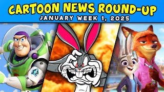 Cartoon News Round-Up, January Week 1 2025 - Toy Story 5 \u0026 Zootopia 2 Updates, WB Dumps Looney Tunes