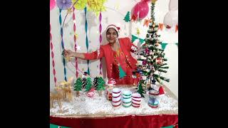 ghar par Christmas decoration #shorts #trendingshort #christmastree