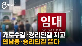 가로수길 · 강남역 주변도 '공실'…골목상권 '핫플' / SBS