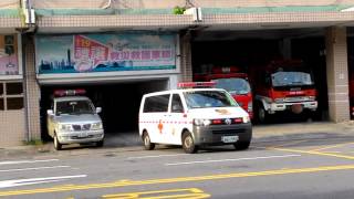 台北市救護車緊急出動 Taipei City Ambulance Responding