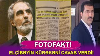 Elçibəyin kürəkəni Sülhəddin Əkbərə belə cavab verdi — FOTOFAKT