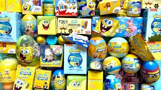 ASMR Huge Spongebob Squarepants Mega Surprise Mystery Collection unboxing