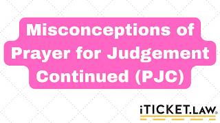 Misconceptions of a PJC in North Carolina