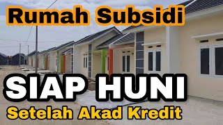 Rumah Subsidi || Siap Huni✅️ || Berita Terbaru || Pesona Kahuripan 5