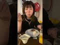 Authentic Thai by billy :we give Japanese girl try Koa neaw mu ping let see what happen