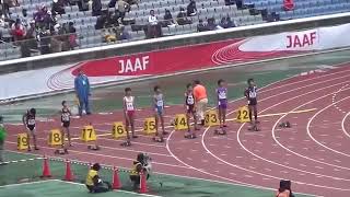 ジュニアオリンピック陸上2014年 B男子100m予選5組