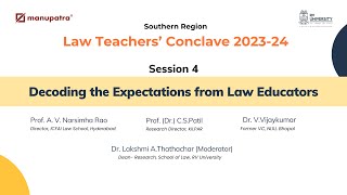 Decoding the Expectations from Law Educators