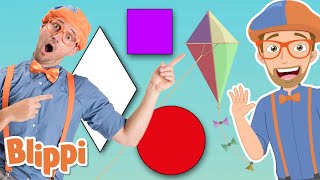Blippi Shapes Song! - Learn Shapes | Kids Songs & Nursery Rhymes | Educational Videos for Toddlers