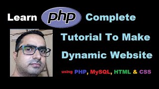 Make Dynamic Website using PHP, MySQL, HTML, CSS | PHP Tutorial for Beginers in Hindi