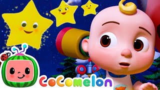 Twinkle Twinkle Little Star KARAOKE! | CoComelon Nursery Rhymes | Sing Along With Me! | Moonbug Kids
