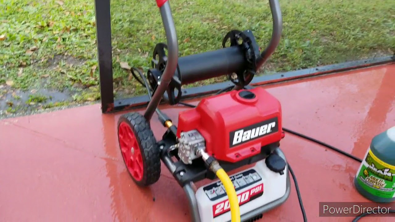 Bauer 2300 Psi Pressure Washer Review