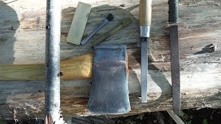 Basic Axe Sharpening