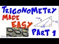 trigonometry pt. 1 sin cos tan