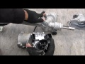 how an electric steering rack works