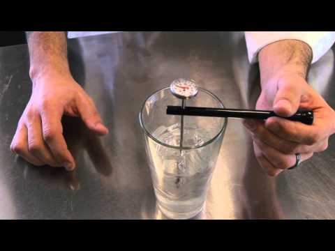 What is the purpose of calibrating a thermometer?