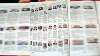 Heartbreaking video of 10 full pages of obituaries shows toll of COVID-19 in Italy