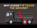 Why Do Some Truck Tires Not Touch the Ground?