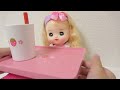 ハンバーガー屋さん メルちゃん ピザ マザーガーデン burger shop playset cooking toy kitchen