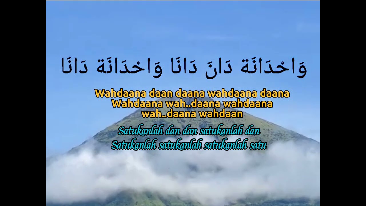 Solawat - Wahdana - Lirik - Latin - Arab - Terjemah - YouTube