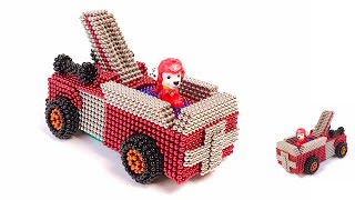 How to make PAW PATROL Marshall Fire Truck from Neocube | Magnetic Balls 🚒 Neocube 5mm