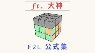 [Rubik's F2L] 37 | 一小時學盲解 ft.大神 3x3魔術方塊CFOP速解教學