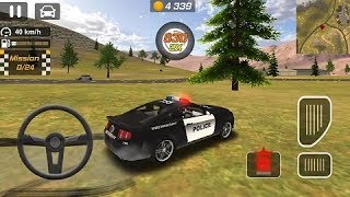 Polis Arabası Oyunları Direksiyonlu Araba Oyunları / Android Polis Araba Oyunu İzle