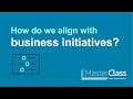 How do we align with business initiatives? | Amazon Web Services