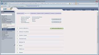 CUNYfirst Basics: Student Service Center - 2 - General Info Tab