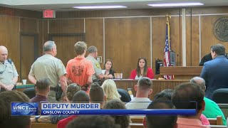 18-year-old charged with murder of former Onslow Co. deputy appears in court