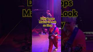 They make it look easy Dirty Loops Live #shorts #dirtyloops #rockyou #slapbass