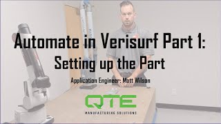 Automate in Verisurf: Setting up the Part