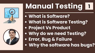Manual Software Testing Training Part-1