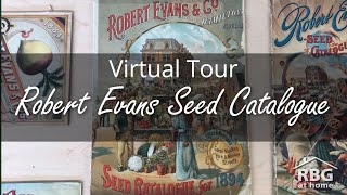 Virtual Tour: Robert Evans Seed Catalogue Collection