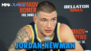 Jordan Newman Ready for Next Level After Another Dominant Stoppage Win | Bellator 297