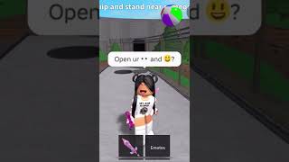 OPEN UR🍑 AND SMELL👃 #roblox #smell #bloxburg #robloxedit #robloxgames #funny #mm2 #capcut #robloxm