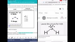 ALEKS: Identifying a molecule with one central atom from its 3D shape