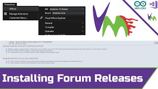 Installing Visual Micro (Pre-Releases)