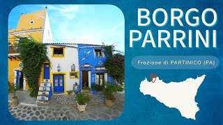 BORGO PARRINI - Partinico - il borgo più colorato della Sicilia. Sicily Italy 4k