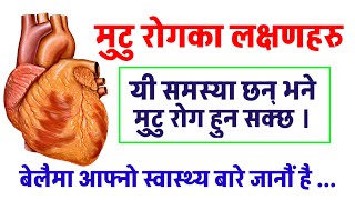 मुटु रोगका १२ लक्षणहरु || 12 SYMPTOMS OF HEART DISEASE || यी लक्षण देखिए मुटु रोग हुन् सक्छ #heart,