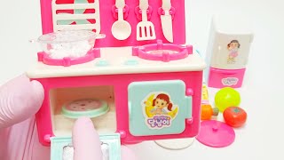 Unboxing a cute kitchen play for satisfaction ASMR (no music)