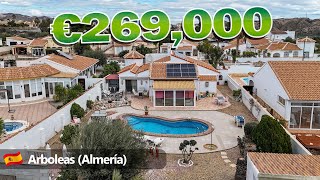 HOUSE TOUR SPAIN | Villa in Arboleas @ €269,000