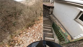 Winter Freeride in Fiuggi (Urban/Trail) pov 4k raw