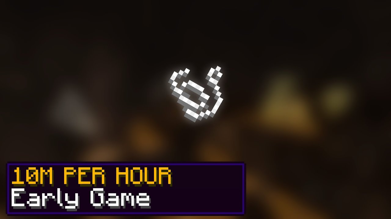 This Money Making Method Is Cracked For Early Game Hypixel Skyblock