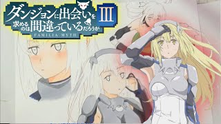 Drawing Aizu/DanMachi　【ダンまち】アイズ・ヴァレンシュタインを描いてみた！～イラストメイキング～