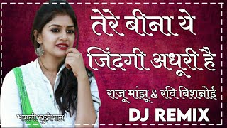 TrendinG RajasThaNi|| Tere Bina Ye Zindgi Adhuri Dj Remix || तेरे बीना ये जिंदगी अधूरी || Raj Manjhu