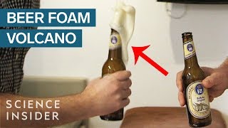 Why Tapping Beer Bottles Makes A Foam Explosion