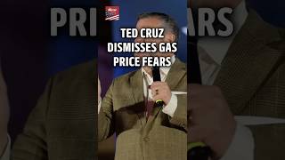 Ted Cruz shrugs off gas price surge impact 🤔